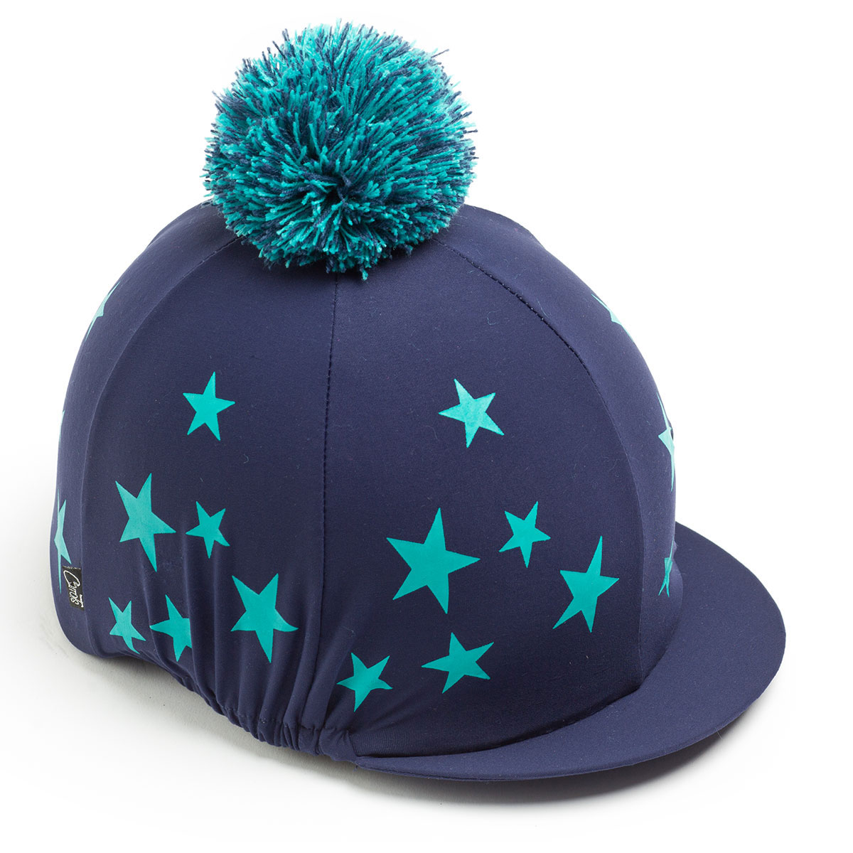 Carrots Navy/Teal Star Hat Cover Navy & Teal